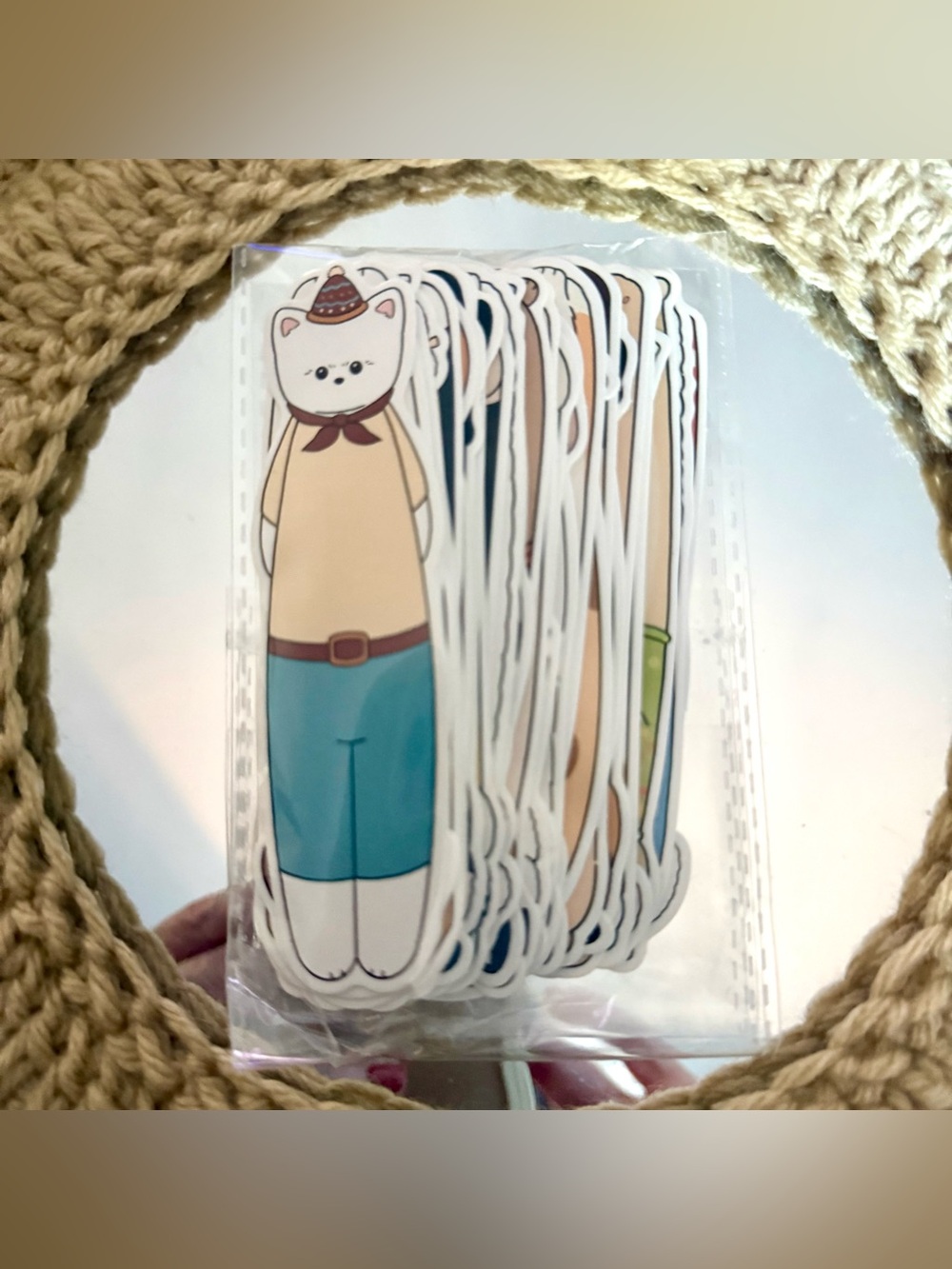 TALL DOG STICKERS PACK OF 30 VERY CUTE DIY CRAFTS NEW